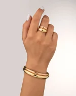 سرویس طلا زنانه گالری بلوچی کد TA1 - تصویر 8