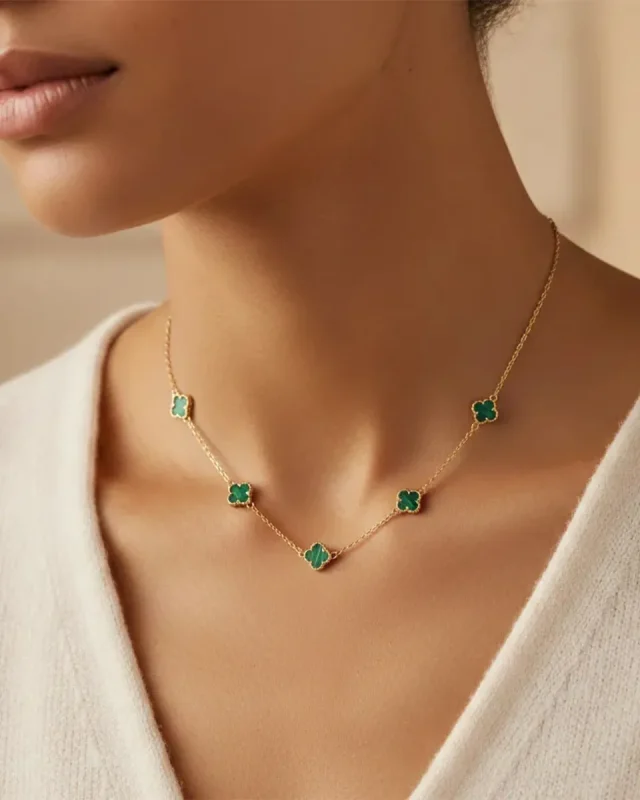 گردنبند طلا زنانه ونکلیف گالری بلوچی کد TA25 گلدی بهشت