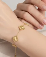 دستبند طلا زنانه ونکلیف گالری بلوچی کد TA39 گلدی بهشت