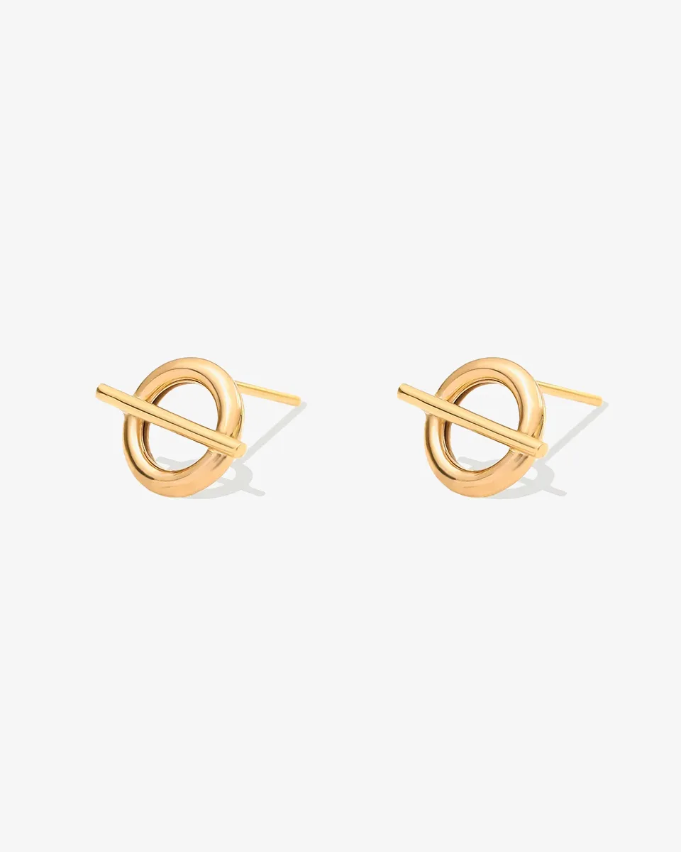 Bellucci Gallery TA68 Gold Earrings-Goldibehesht-02 گوشواره طلا زنانه گالری بلوچی کد TA68 گلدیبهشت