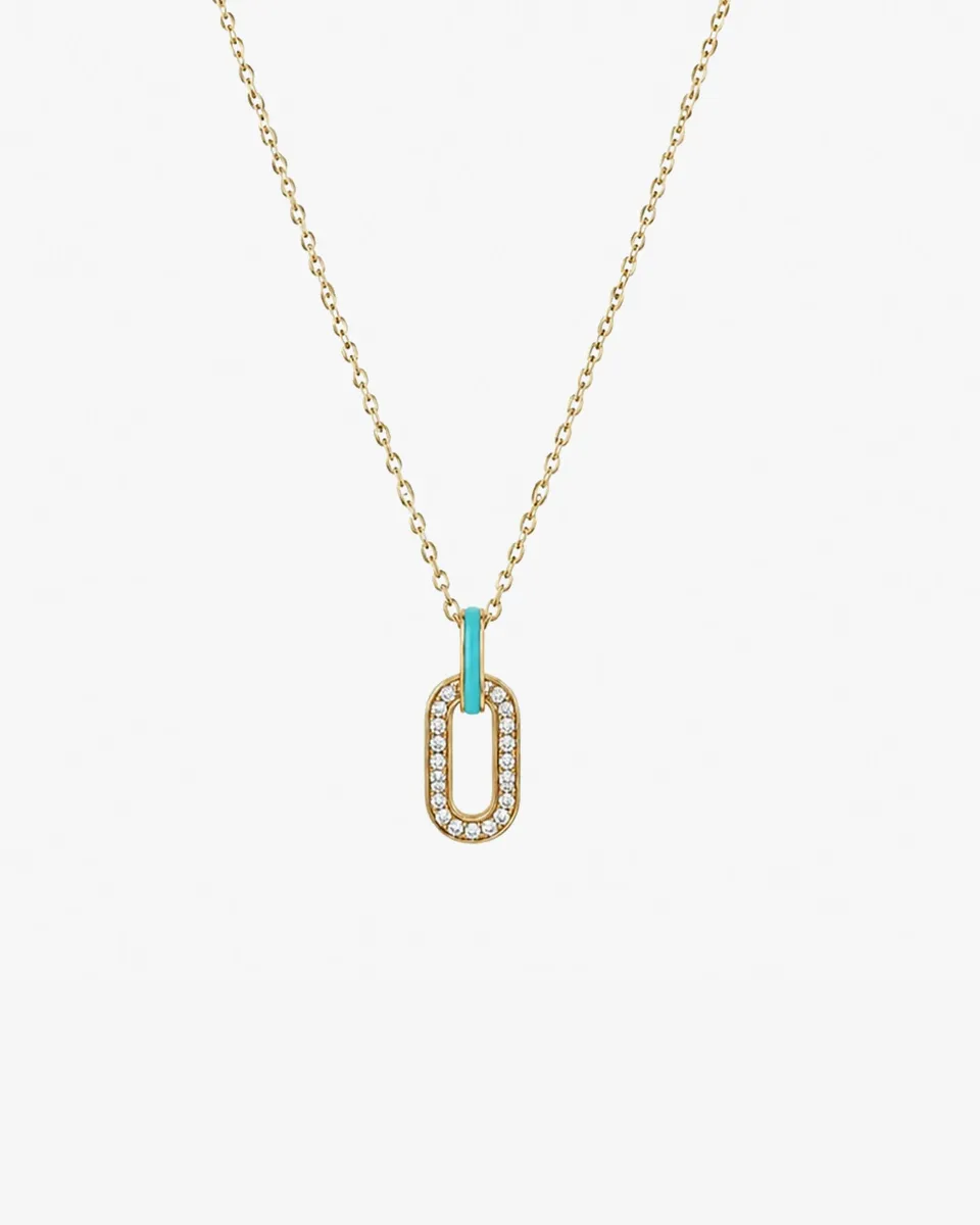 Bellucci Gallery TA86 Tiffany Gold Necklace-Goldibehesht-01 گردنبند طلا زنانه تیفانی گالری بلوچی کد TA86 گلدیبهشت
