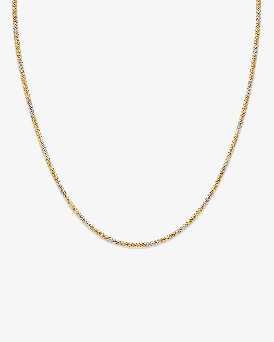 Bellucci Gallery TA114 Gold Necklace-Ordibehesht-01 گردنبند طلا زنانه گالری بلوچی کد TA114 اردیبهشت
