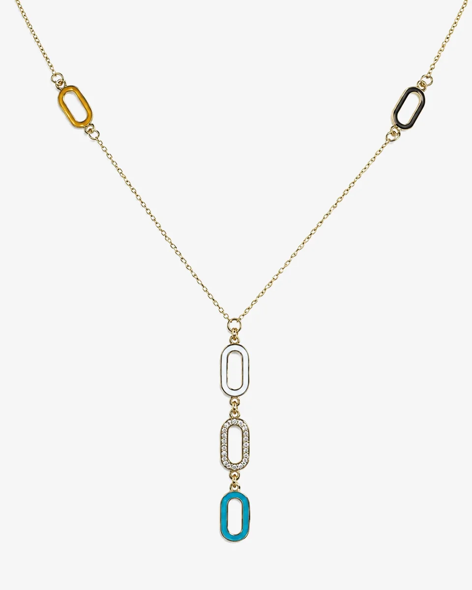 Bellucci Gallery TA121 Tiffany Gold Necklace-ordibehesht-02 گردنبند طلا زنانه تیفانی گالری بلوچی کد TA122 اردیبهشت