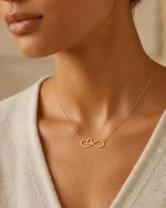 Bellucci Gallery TA133 Gold Necklace اردیبهشت